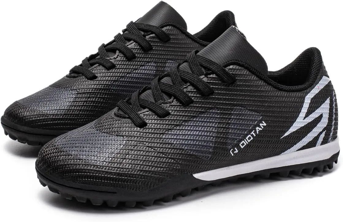 Mens Soccer Cleats Outdoor Lightweight High-Top Training Boots Ground Athletic Football Shoes
