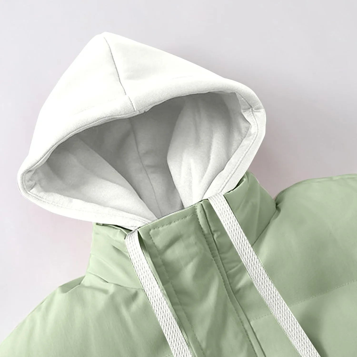 Mens Thicken Puffer Jacket Plus Size Insulated Waterproof Down Coat Zip Up Hooded Outwear Warm Winter Quilted Jackets