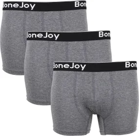 Mens Underwear - Mens Boxer Briefs, Breathable Cotton Boxer Briefs - Mens Boxer Briefs Underwear Pack of 3