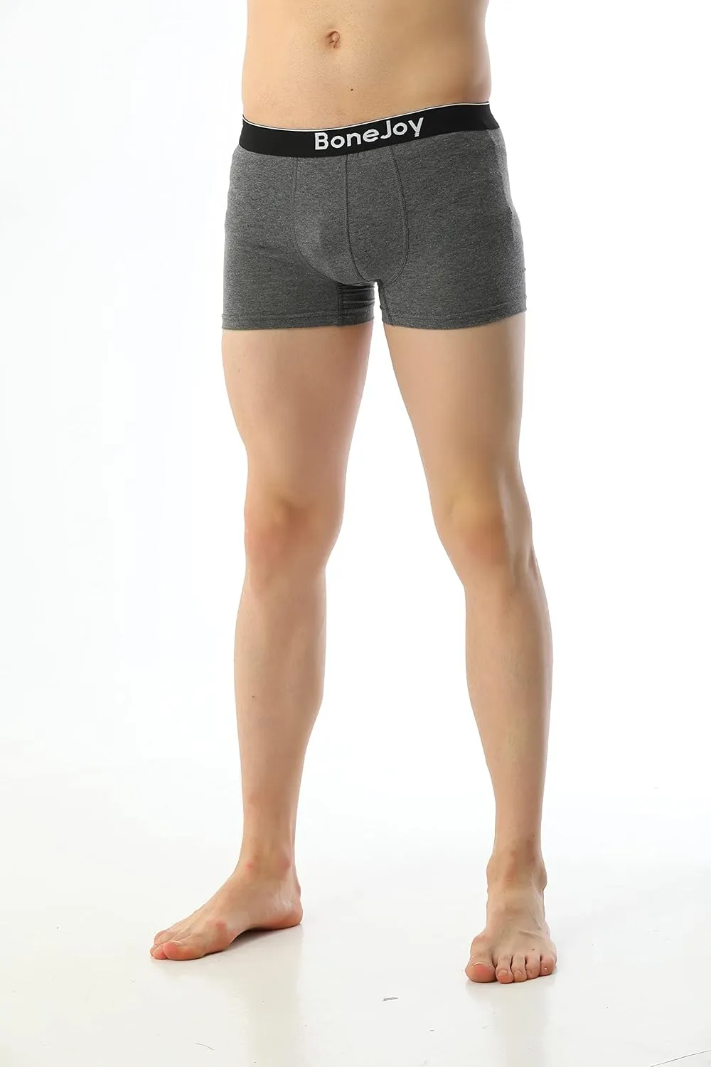 Mens Underwear - Mens Boxer Briefs, Breathable Cotton Boxer Briefs - Mens Boxer Briefs Underwear Pack of 3