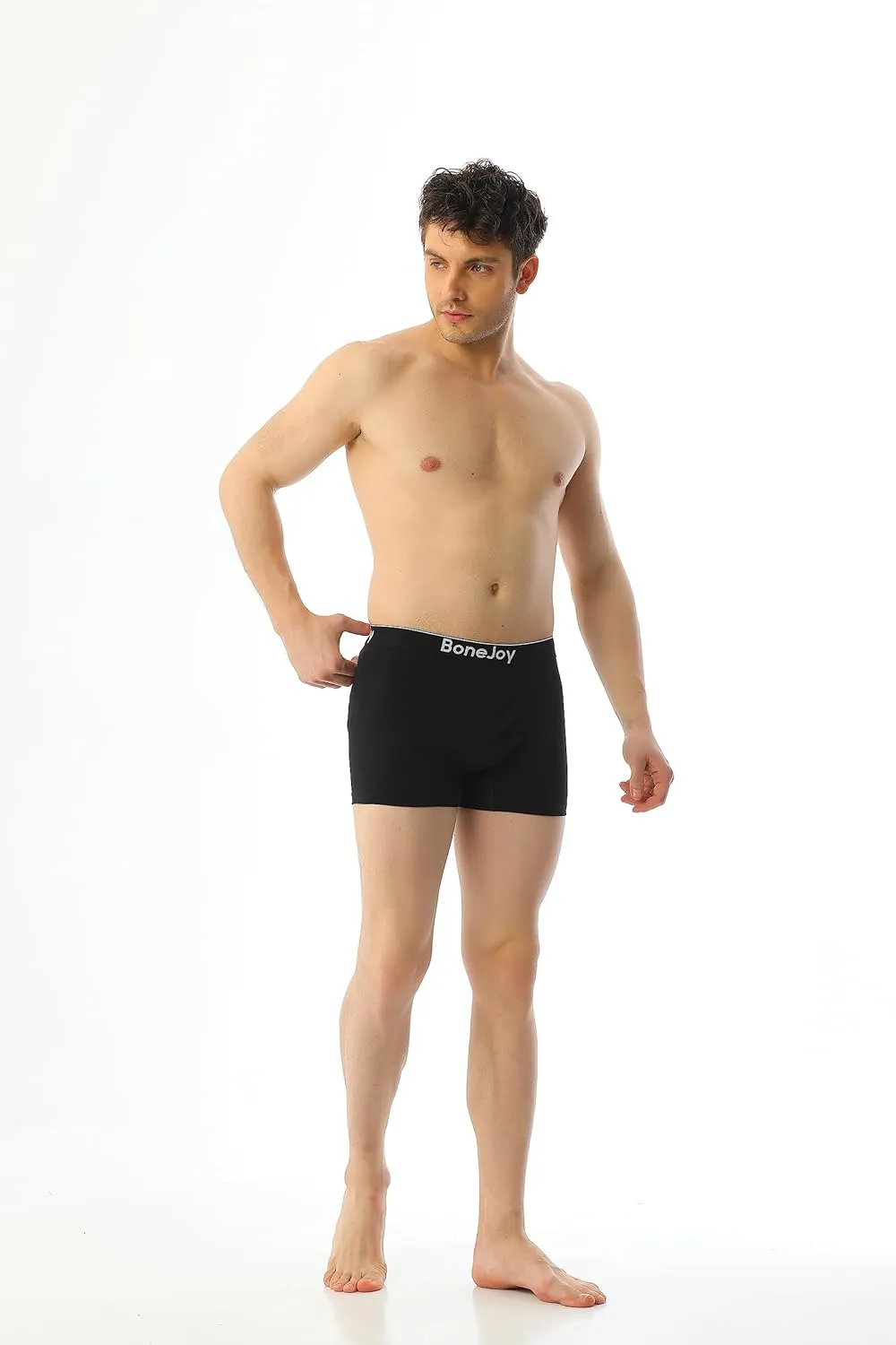 Mens Underwear - Mens Boxer Briefs, Breathable Cotton Boxer Briefs - Mens Boxer Briefs Underwear Pack of 3