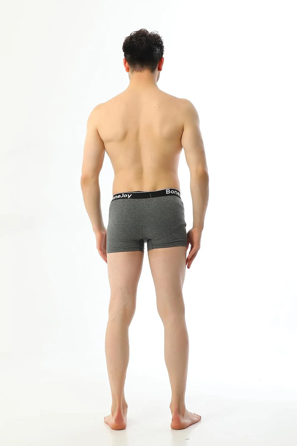 Mens Underwear - Mens Boxer Briefs, Breathable Cotton Boxer Briefs - Mens Boxer Briefs Underwear Pack of 3