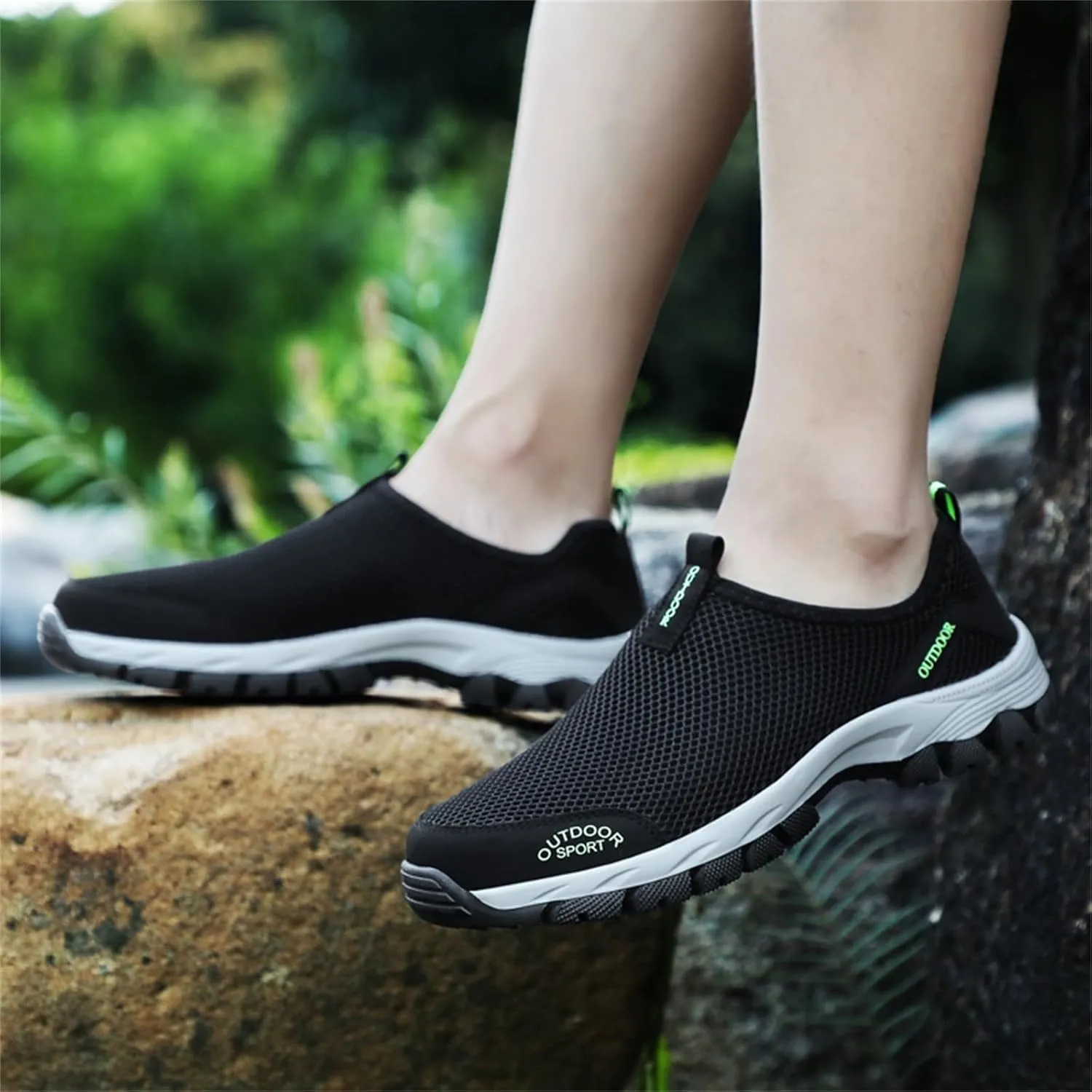 Mens Walking Shoes Mens Slip on Shoes Tennis Shoe for Men Shoe for Men Breathable Sport Sneaker