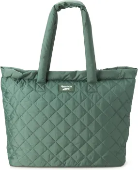 Reebok Women's Puffer Tote Bag - Lightweight Quilted Carry-All Tote Bag for Women - Casual Womens Puffy Shoulder Bags