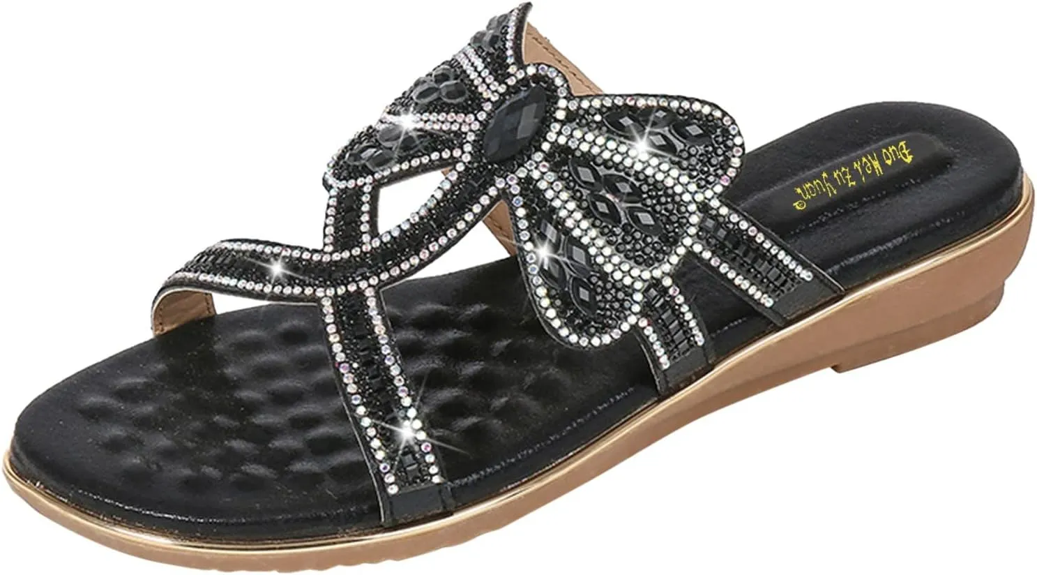Sandals for Women Women's Comfort Lightweight Casual Sandals Womens Orthopedic Sandal Gold Sandal