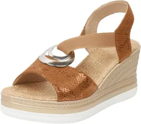 Sandals Women Dressy Summer Wedge Sandals For Womens Comfortable Platform Shoes Womens Closed with Closed Toe