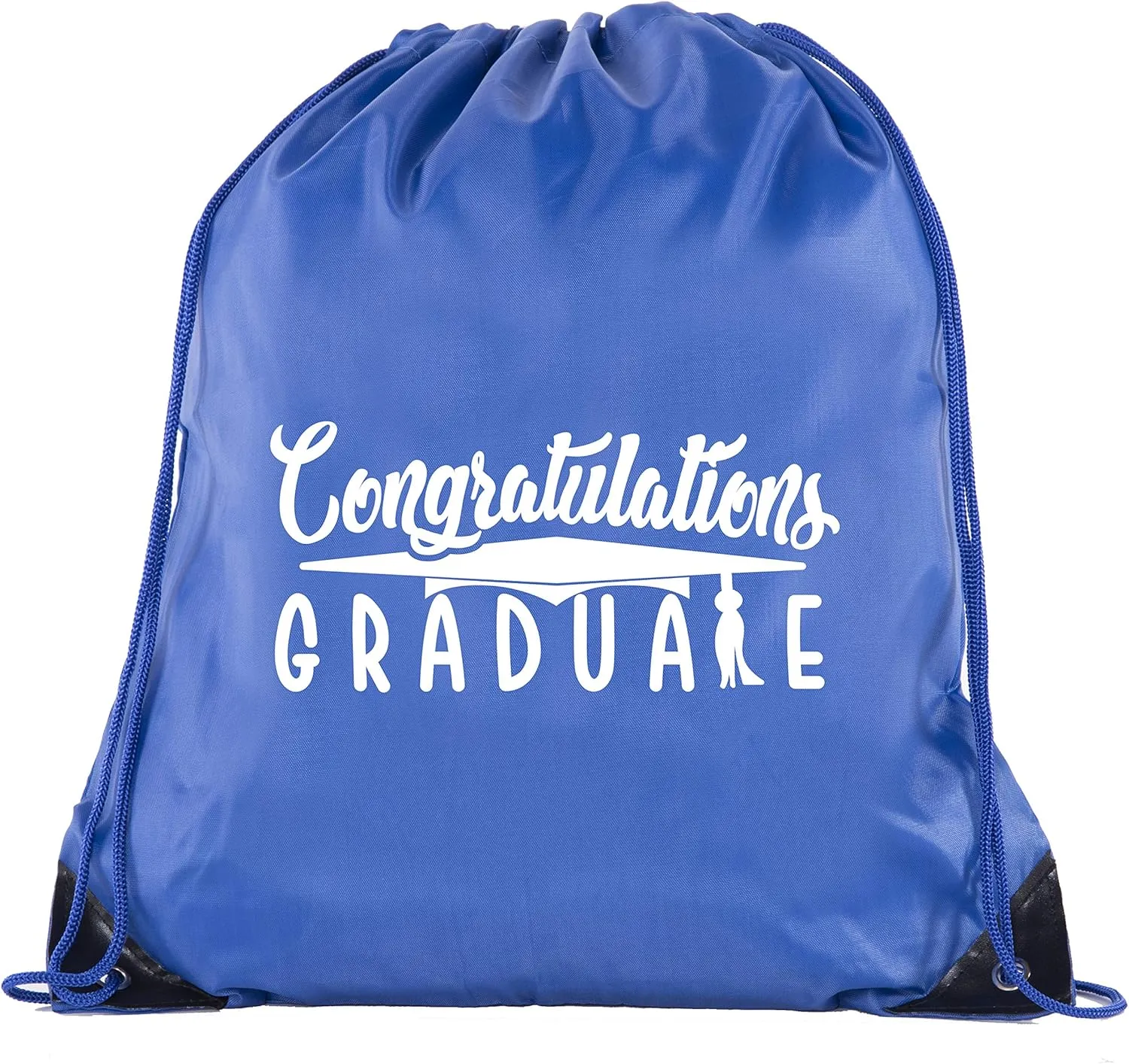 Senior Graduation Drawstring Backpacks Personalized Party Favor Cinch Bags - Congratulation