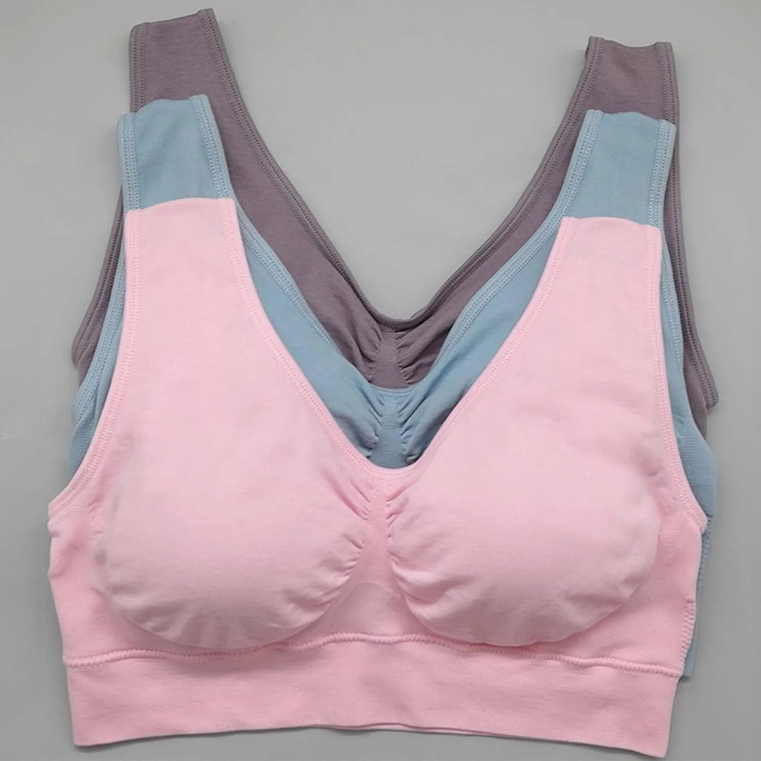 Sports Bras for Women Plus Size High Impact Push Up Brinder Womens Sports Bras Multipack Racerback Athletic Gym Bra