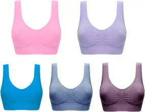 Sports Bras for Women Plus Size High Impact Push Up Brinder Womens Sports Bras Multipack Racerback Athletic Gym Bra