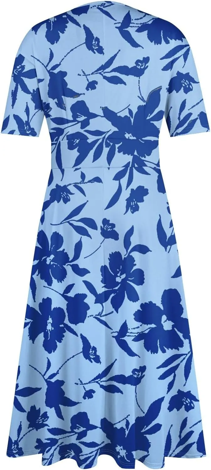 Spring Dresses for Women 2025 Flowy Womens Summer Dresses Cotton Boho Dress Maxi Dresses for