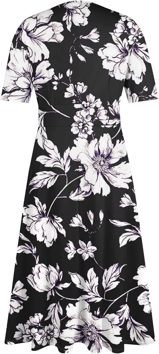 Spring Dresses for Women 2025 Flowy Womens Summer Dresses Cotton Boho Dress Maxi Dresses for