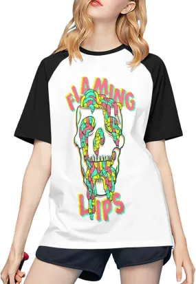 T-Shirts Womens Vintage Funny Graphic Tee Tshirt Casual Short Sleeve Tops