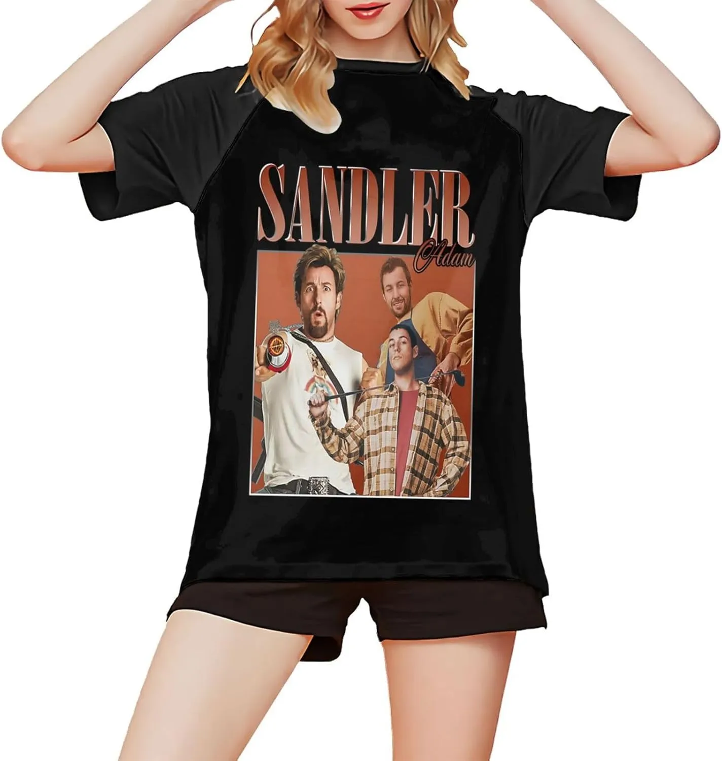 T-Shirts Womens Vintage Funny Graphic Tee Tshirt Casual Short Sleeve Tops