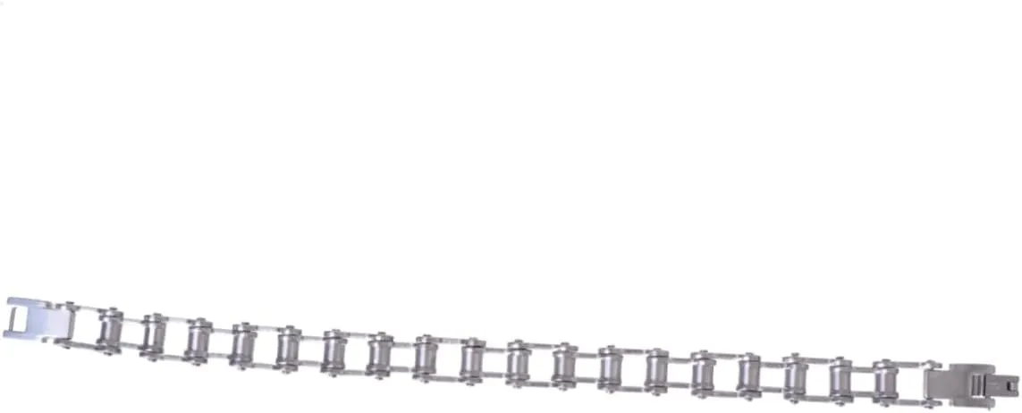 Titanium Steel Bike Chain Bracelet for Men Women Biker Jewelry Stainless Steel Bracelet Unique Present
