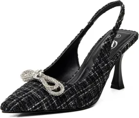 Trary Women's Pumps, Back Heels for Women Closed Toe, Pumps Shoes Women, Kitten Heels for Women, Womens Pumps 3 Inch Heel, Low Heel Womens Heels, Womens Dress Shoes, Short Stiletto Heels, Work Heels