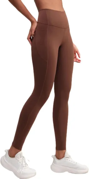 Truefeat Leggings with Pocket Womens, Yoga High Waisted Leggings, Workout Sports Running Athletic Pants