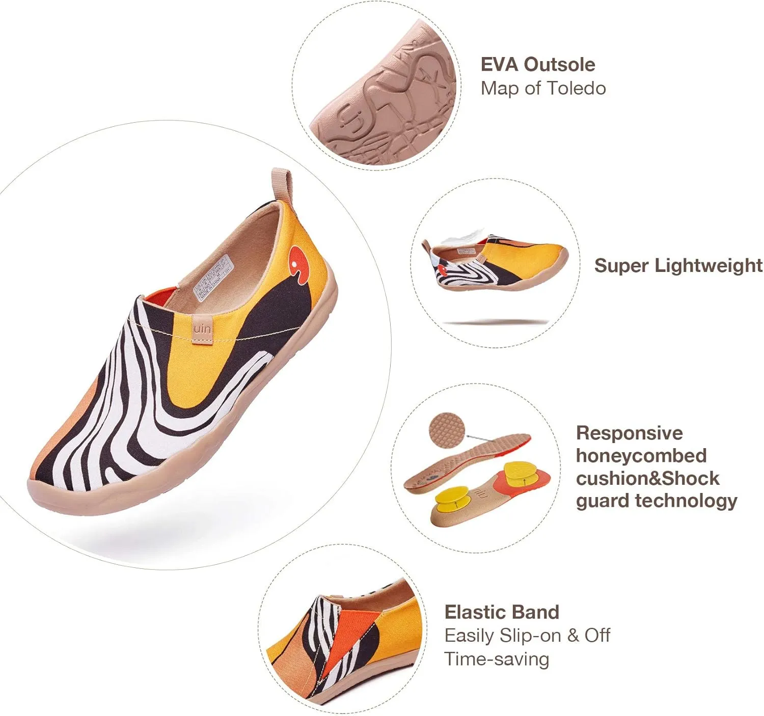 UIN mens Walking,loafers