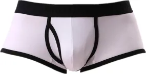 Underwear Man Boxer Front Fly Ultra-Thin Trunks Breathable Comfort Boxer Briefs Stretchy Classic Fit Low Waist Panties Briefs