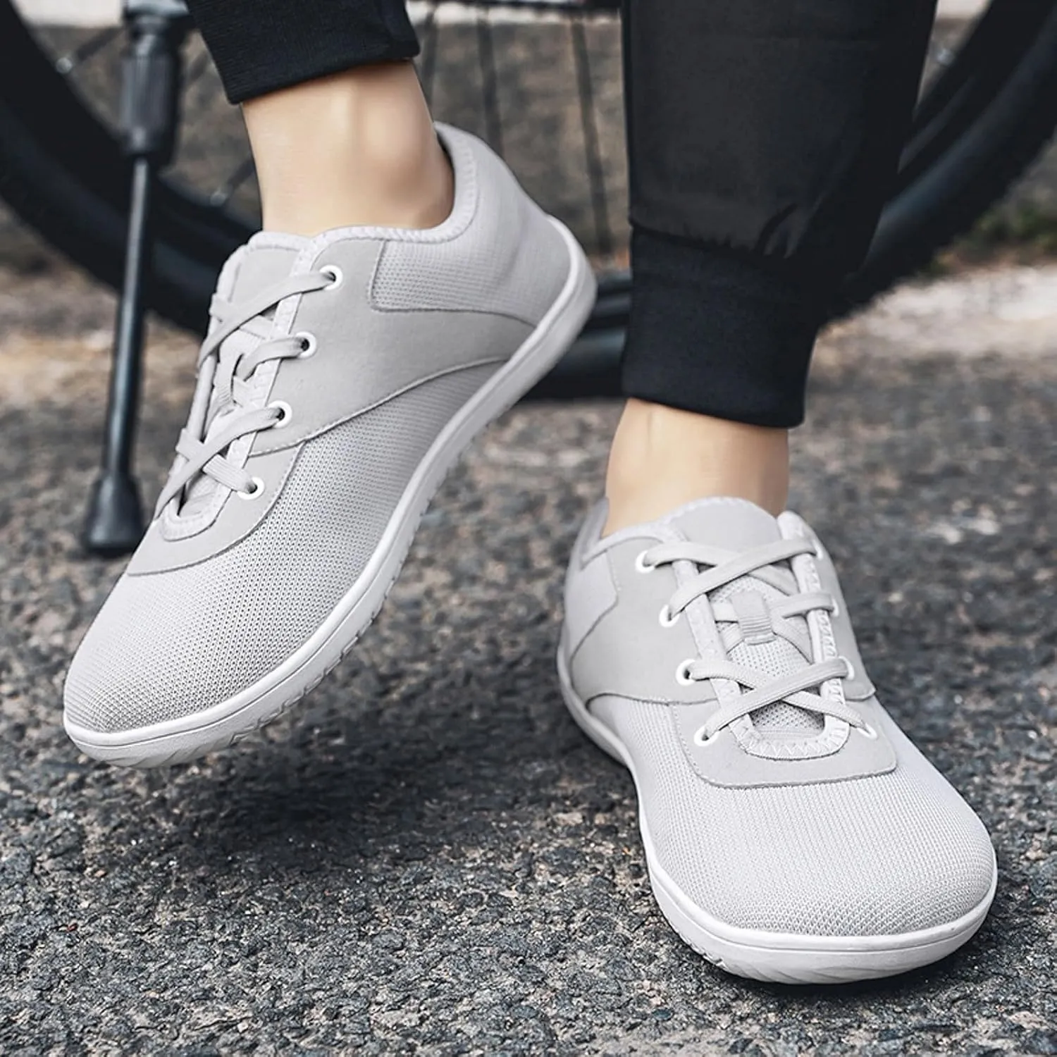 Walking Shoes for Men Men's Black Dress Shoes Men's Mesh Sneakers Lightweight Casual Walking Dress Tennis for Men Supportive Running Athletic Sneakers Chunky Slip on