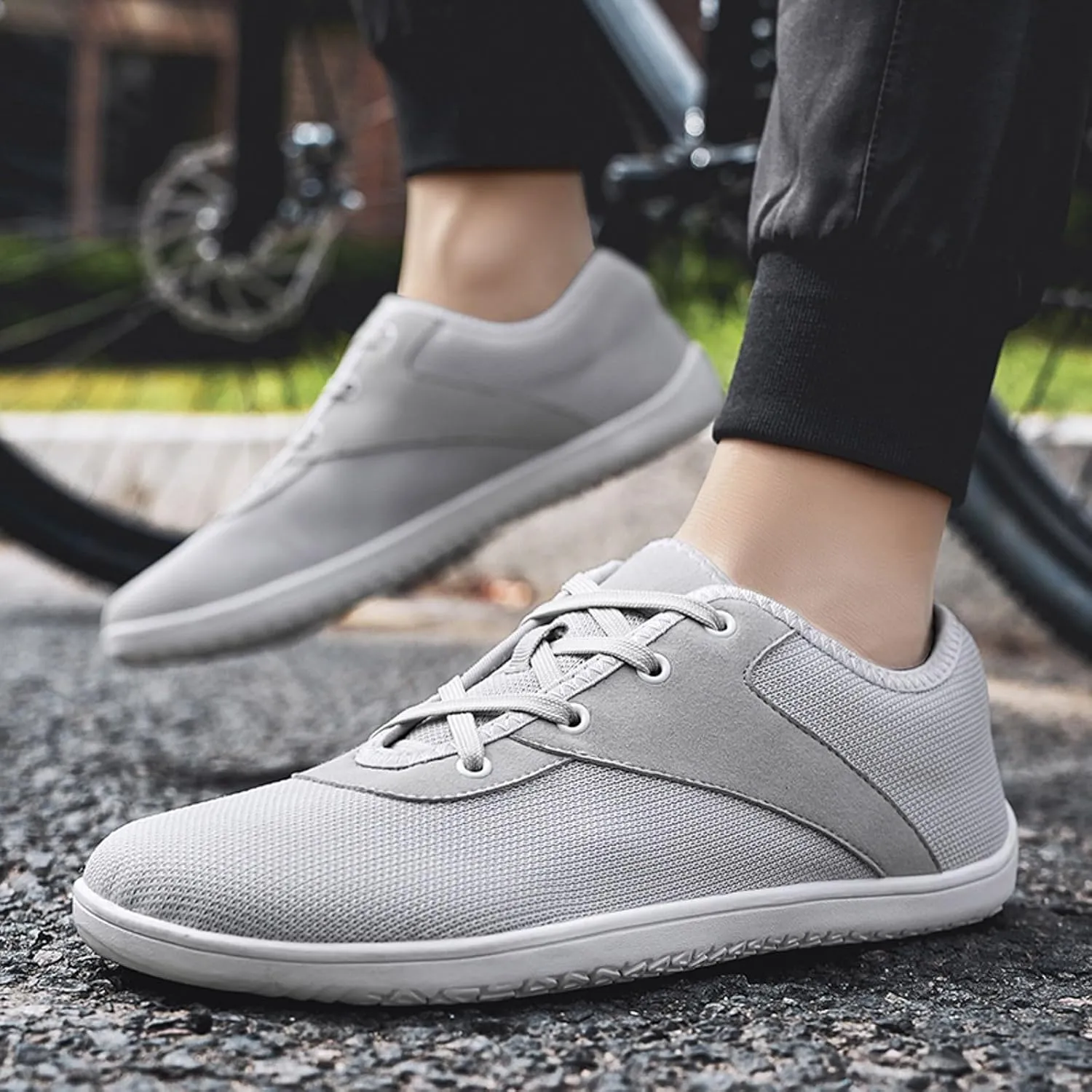 Walking Shoes for Men Men's Black Dress Shoes Men's Mesh Sneakers Lightweight Casual Walking Dress Tennis for Men Supportive Running Athletic Sneakers Chunky Slip on