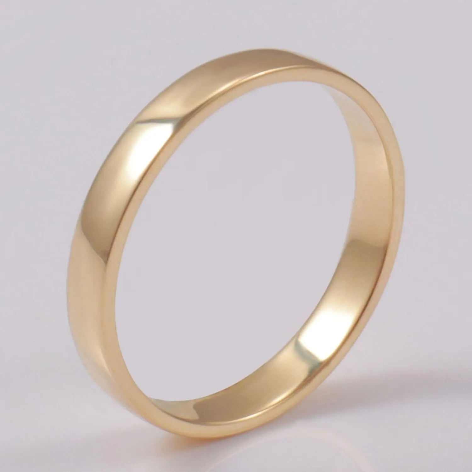 Wedding Ring Insert for Women, Wedding Band Yellow Gold Women 9K for Engagement Men's Engagement Rings Engagement Rings for Women
