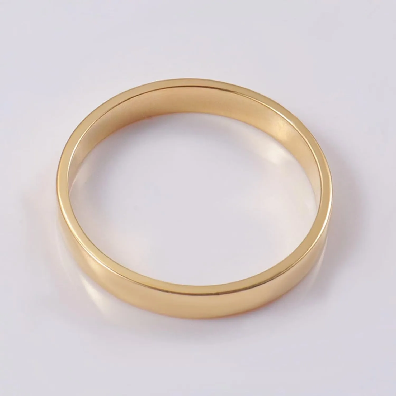 Wedding Ring Insert for Women, Wedding Band Yellow Gold Women 9K for Engagement Men's Engagement Rings Engagement Rings for Women