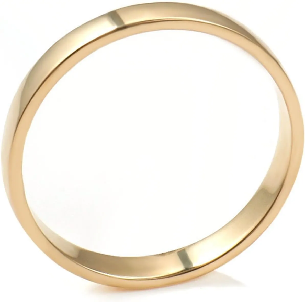 Wedding Ring Insert for Women, Wedding Band Yellow Gold Women 9K for Engagement Men's Engagement Rings Engagement Rings for Women