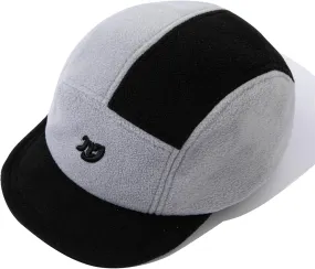 Winter 5 Panel Caps for Men Short Brim Baseball Cap Flat Bill Dad Hats Warm Snapback Trucker Hat Causal Umpire Hats