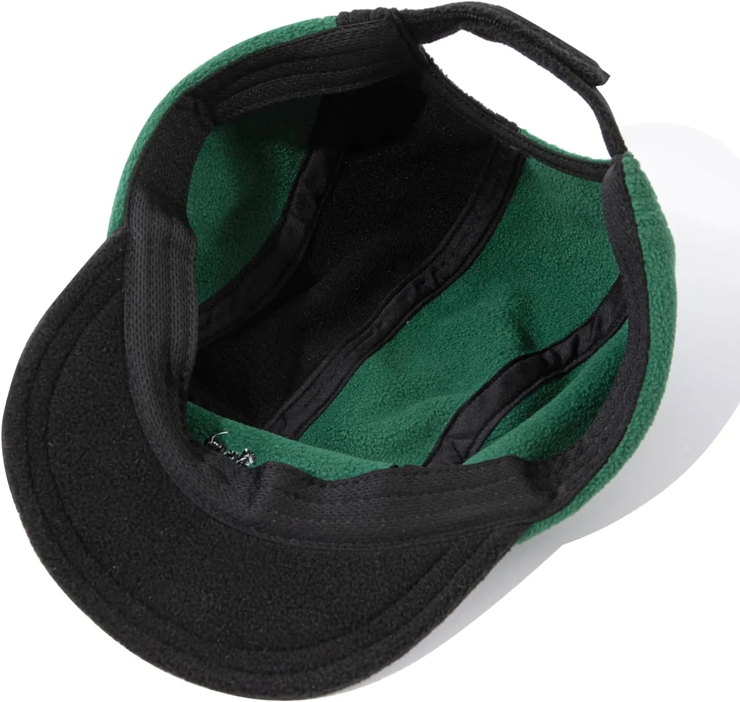 Winter 5 Panel Caps for Men Short Brim Baseball Cap Flat Bill Dad Hats Warm Snapback Trucker Hat Causal Umpire Hats