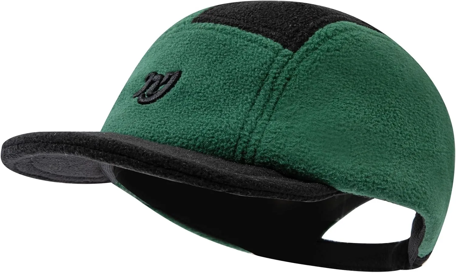 Winter 5 Panel Caps for Men Short Brim Baseball Cap Flat Bill Dad Hats Warm Snapback Trucker Hat Causal Umpire Hats