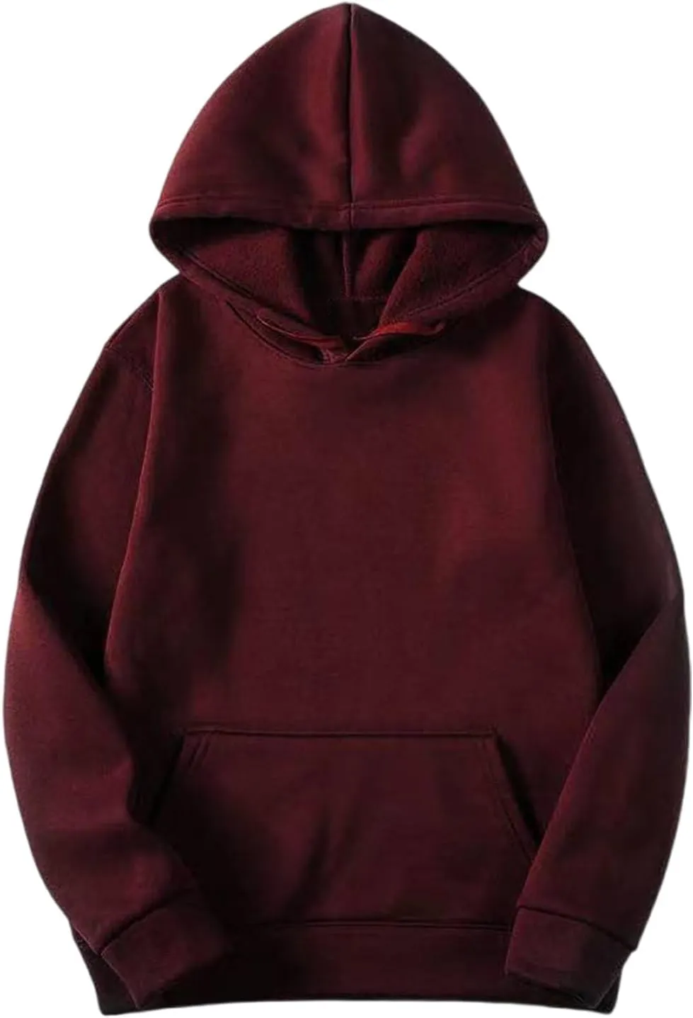 Womens Basic Hoodies Casual Long Sleeve Pullover 2024 Fall Plain Hooded Sweatshirts Lightweight Loose Gym Hoodie