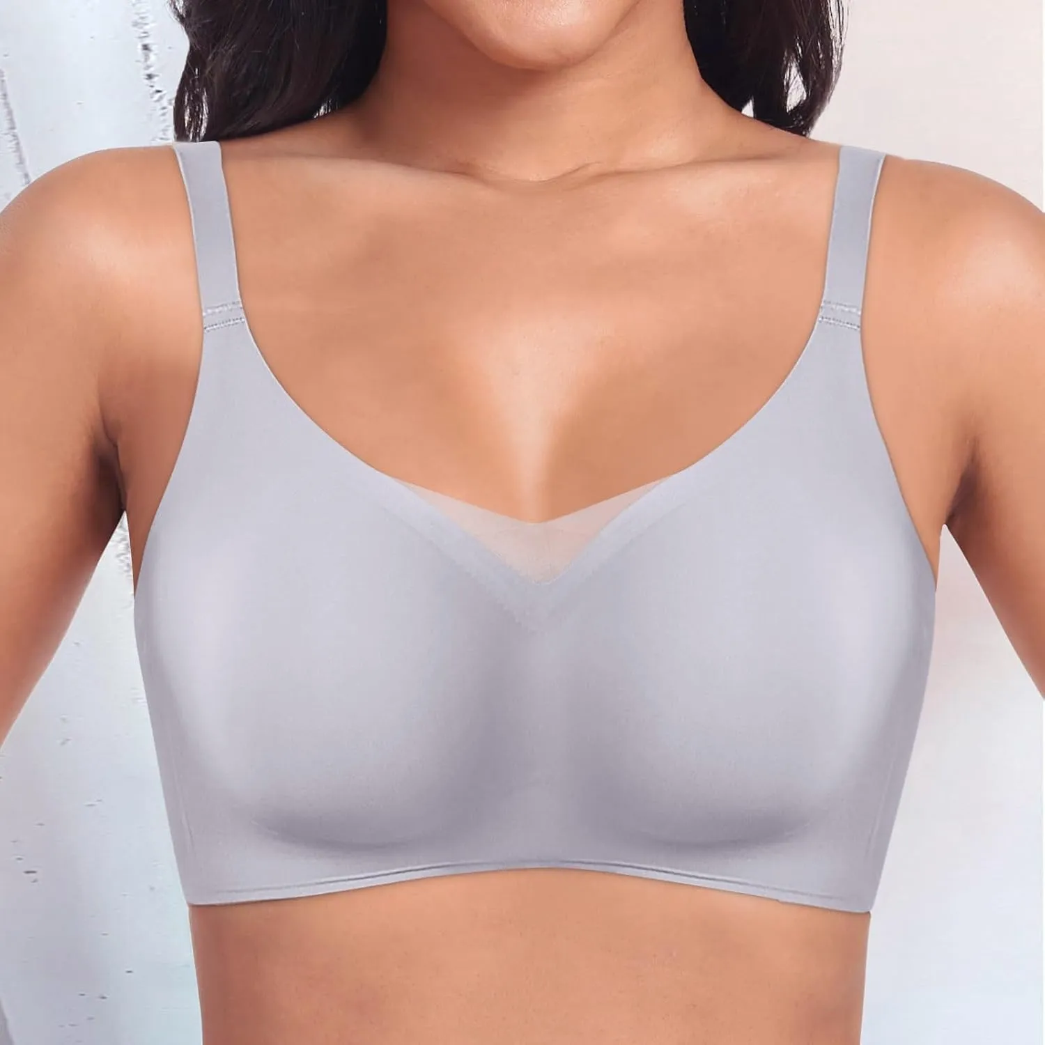 Womens Breathable Sports Bras Sports Bra Yoga Gym Sport High Support Seamless Skimpy Comfortable Wirefree Supportive