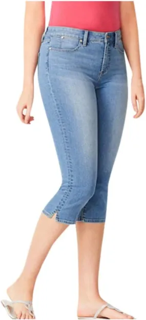 Women's Capri Pants 2024 Female Casual Loose Fit Cropped Pants Womens Leggings Womens Workout Womens Leggings Plus