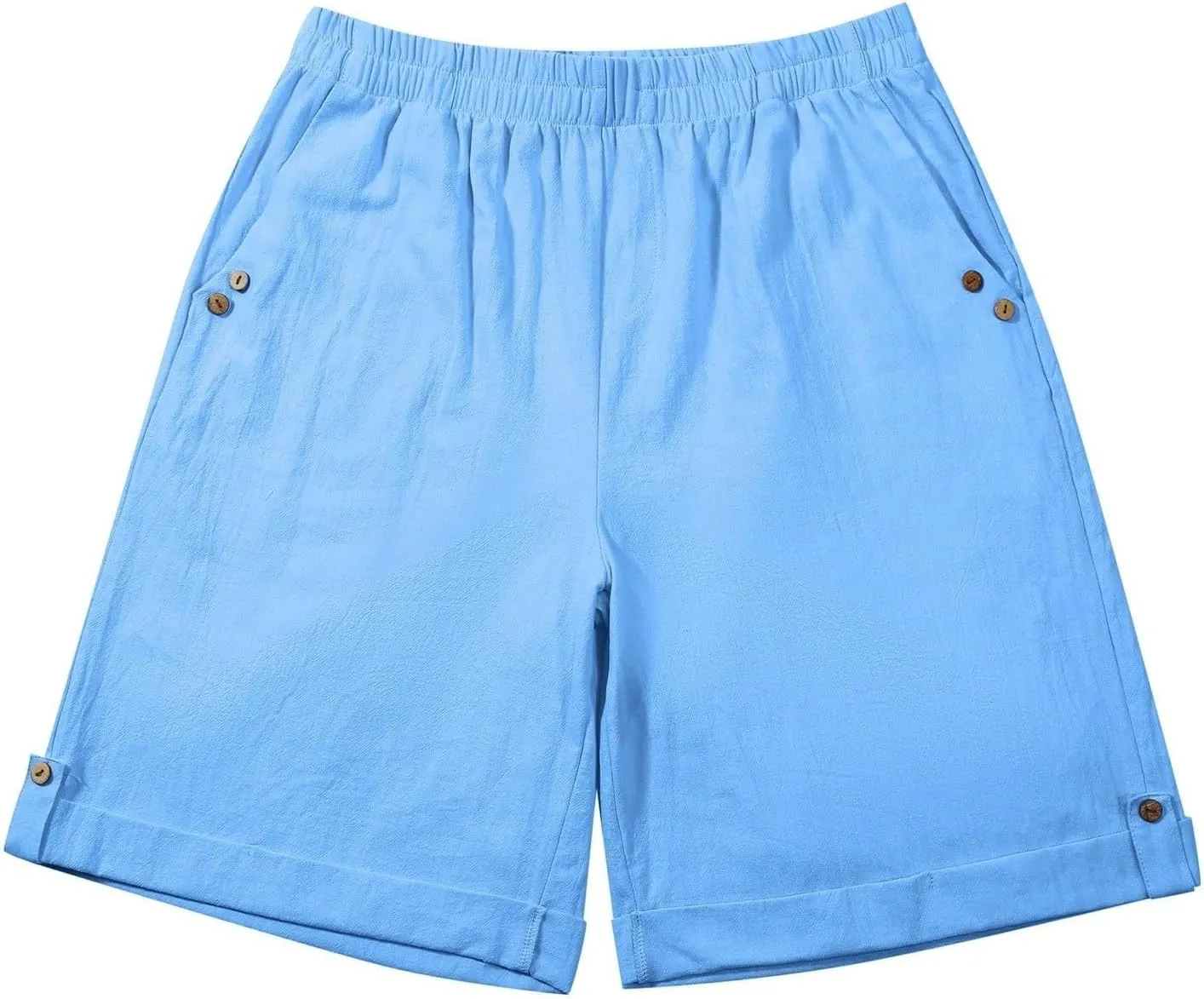 Womens Casual Shorts High Waist Pants Straight Leg Sports Casual Loose Shorts Womens Bicycling Shorts 2025
