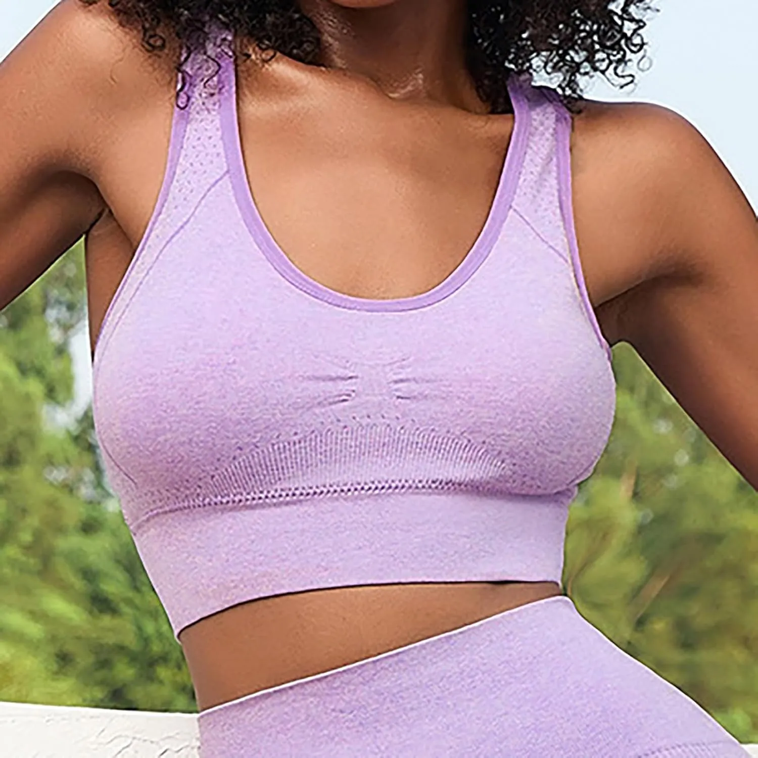 Womens High Impact Sports Bras Racerback Running Bra Workout Crop Tank Tops Longline Sports Bra Push up Yoga Bras