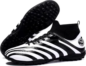 Women's Soccer Shoes, Artificial Turf Indoor/Outdoor high top Training Boots, Lightweight and Easy to Clean