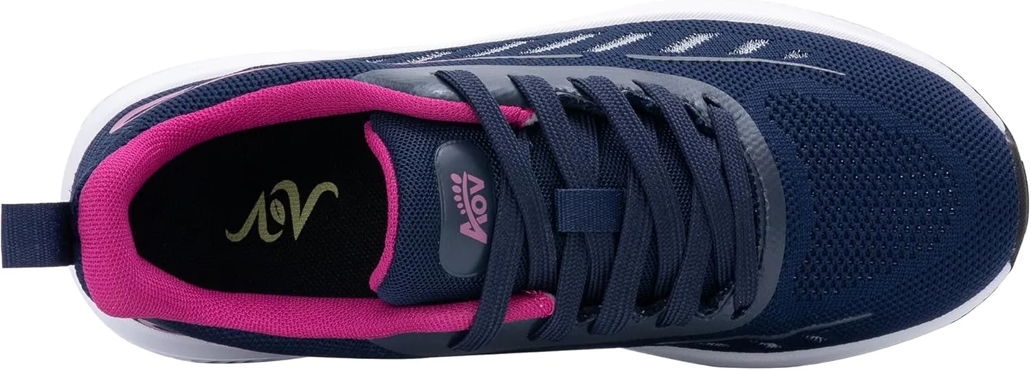 Womens Walking Shoes with Arch Support Athletic Running Tennis Orthotic Fashion Sneakers for Plantar Fasciitis