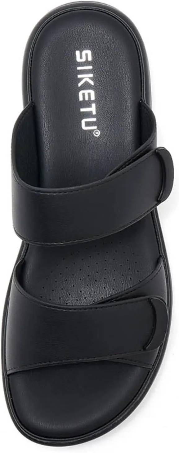 Women's Wedges Platform Sandals Casual Summer Beach Shoes Womens Flat Sandals