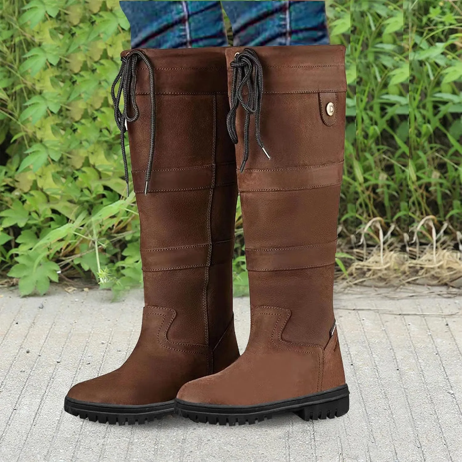 Womens Winter Boots Waterproof Hiking Boots Work Warm Boots Fleece Trekking Snow Boots Womens Winter Shoes