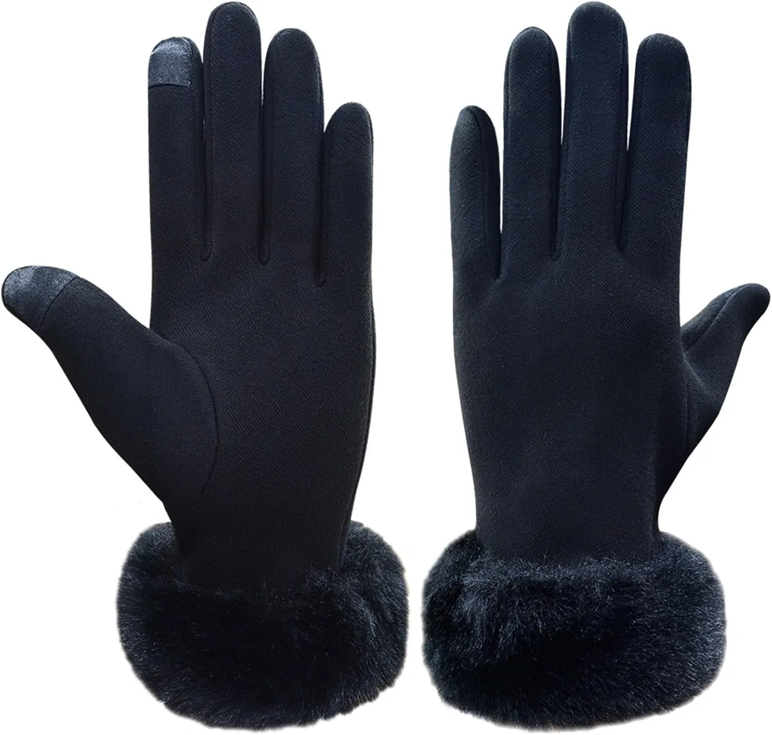 Womens Winter Gloves Touchscreen Texting Gloves Cold Weather Thick Warm Driving Snow Gloves
