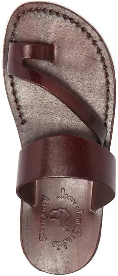 Zohar - Leather Toe Ring Sandal - Mens Sandals